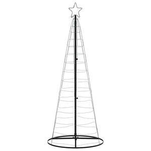Albero di Natale a LED-Luci decorative natalizie 200 LED Bianco Caldo 182 cm