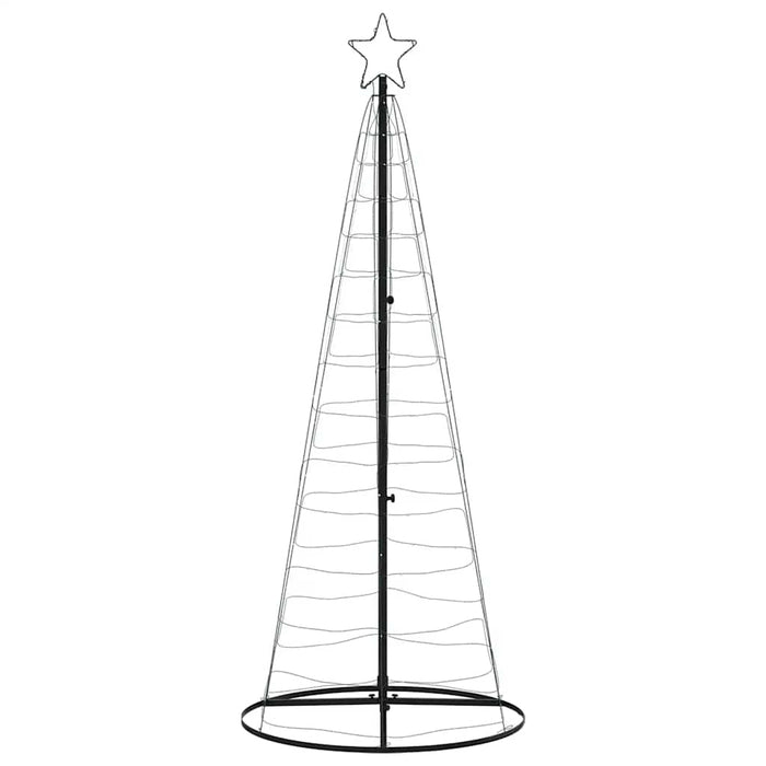 Albero di Natale a LED-Luci decorative natalizie 200 LED Bianco Caldo 182 cm