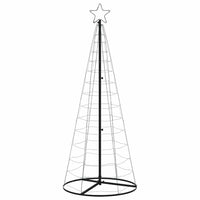 Albero di Natale a LED-Luci decorative natalizie 200 LED Bianco Caldo 182 cm