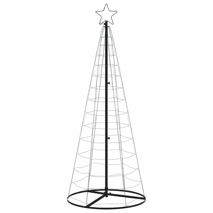 Albero di Natale a LED-Luci decorative natalizie 200 LED Bianco Caldo 182 cm