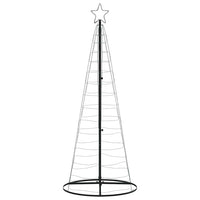 vidaXL Albero di Natale a LED 200 LED Bianco Freddo 182 cm