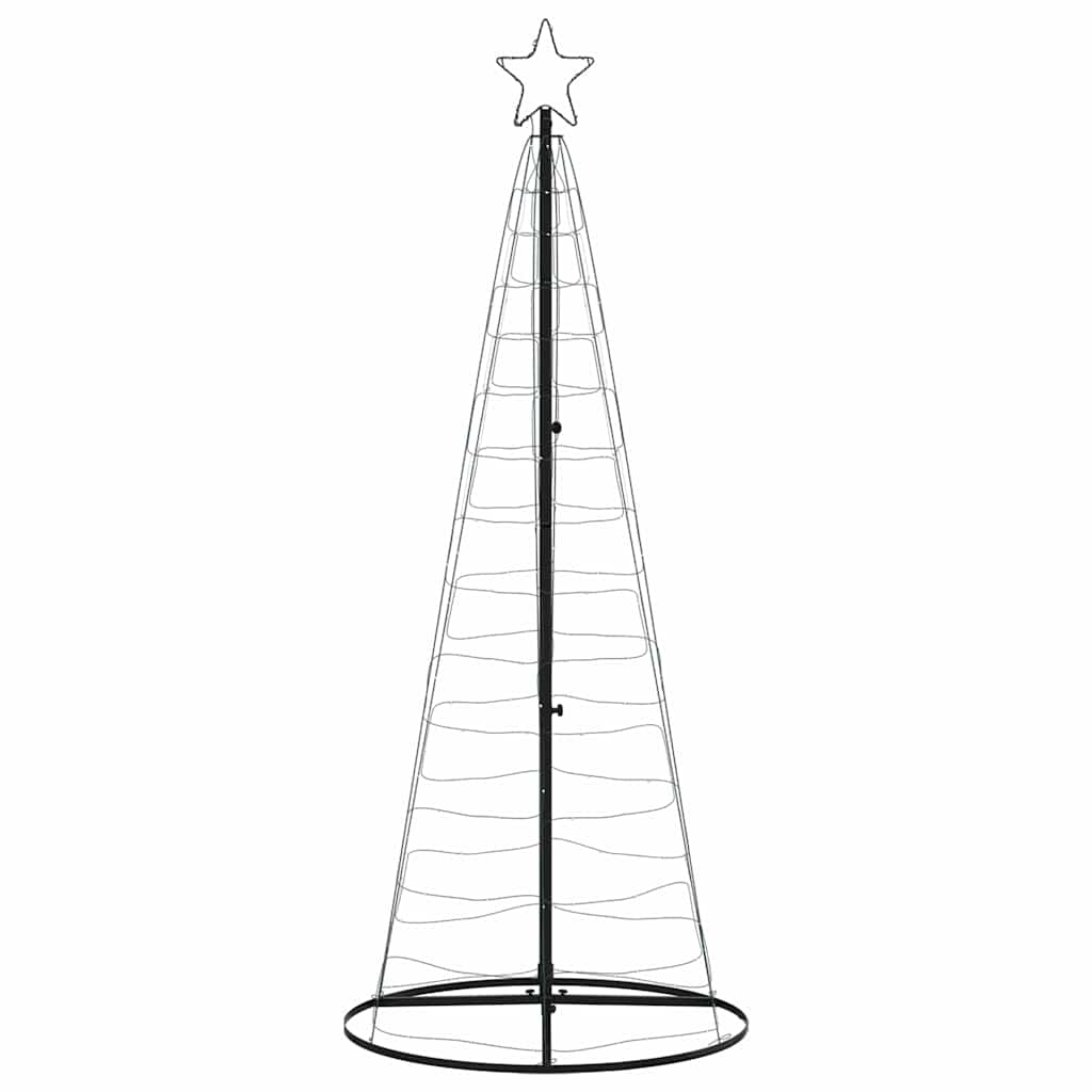 vidaXL Albero di Natale a LED 200 LED Blu 182 cm