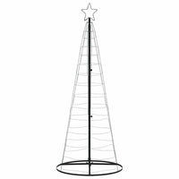 vidaXL Albero di Natale a LED 200 LED Blu 182 cm