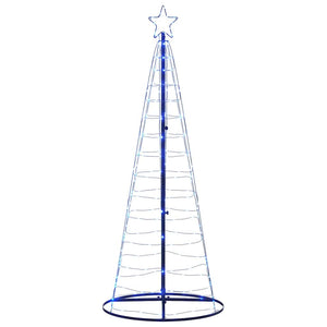 Albero di Natale a LED 200 LED Blu 182 cm 4016450