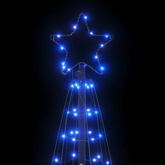 vidaXL Albero di Natale a LED 200 LED Blu 182 cm