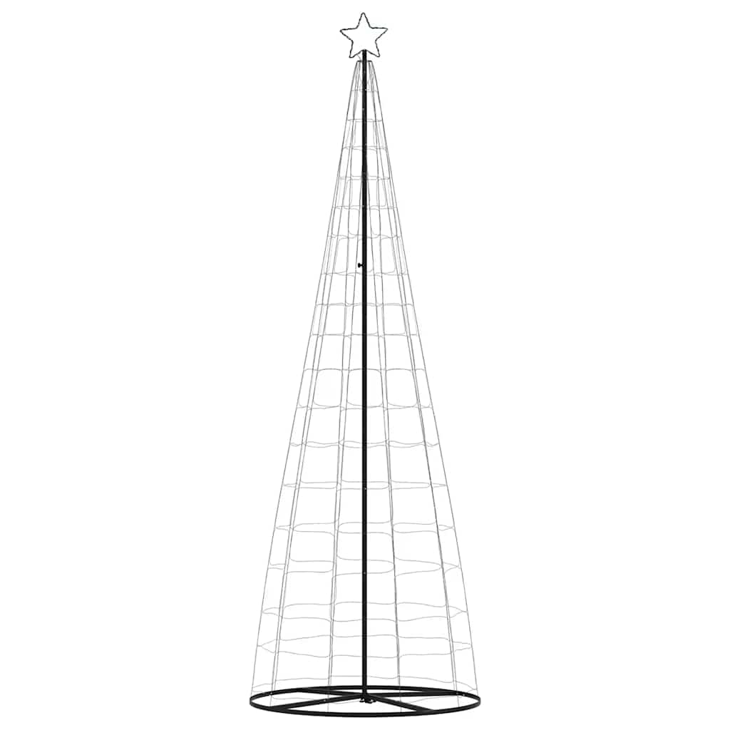 vidaXL Albero di Natale a LED 550 LED Bianco Caldo 304 cm