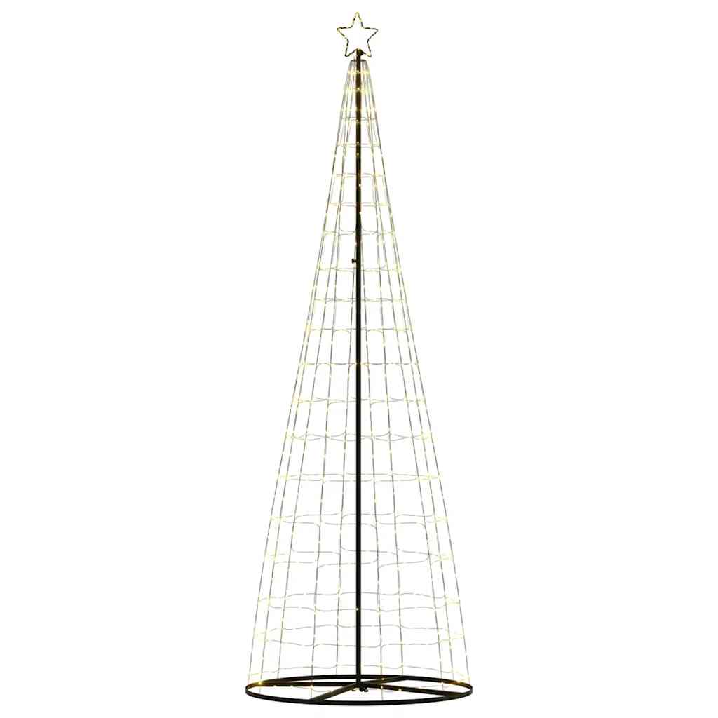 Albero di Natale a LED 550 LED Bianco Caldo 304 cm 4016452