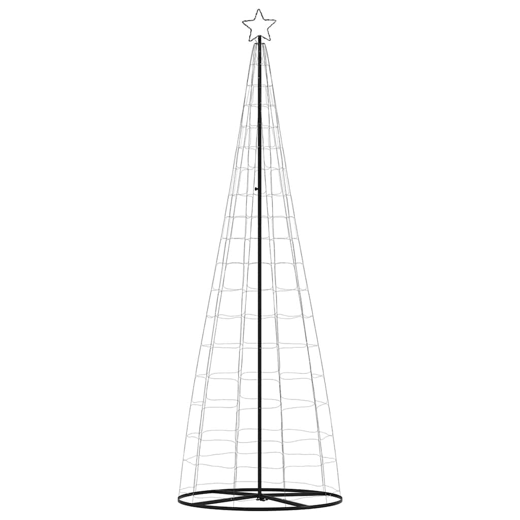 vidaXL Albero di Natale a LED 550 LED Bianco Freddo 304 cm