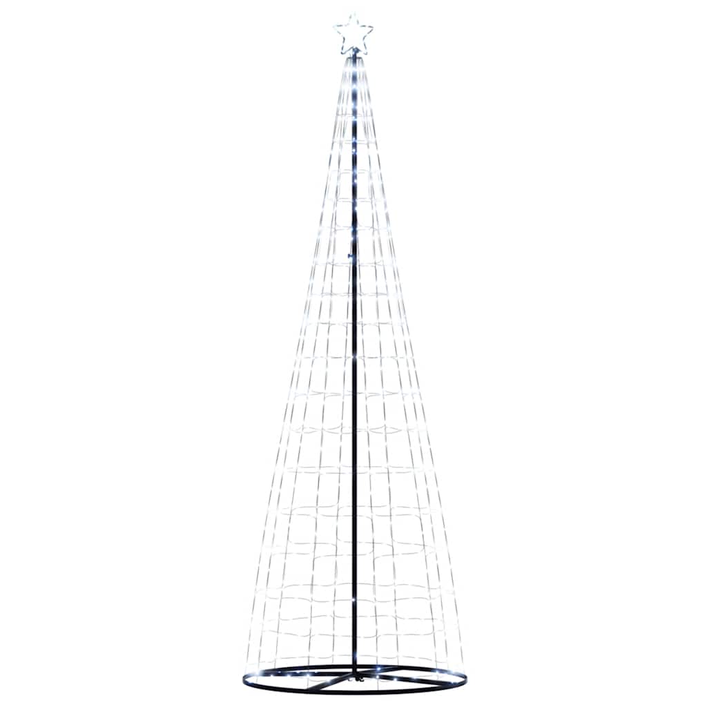 vidaXL Albero di Natale a LED 550 LED Bianco Freddo 304 cm