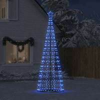 vidaXL Albero di Natale a LED 550 LED Blu 304 cm