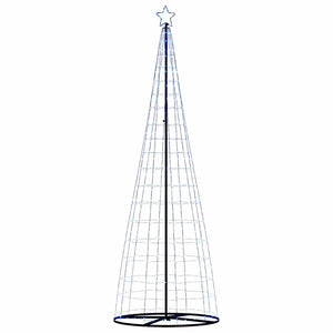 Albero di Natale a LED-Luci decorative natalizie 550 LED Blu 304 cm