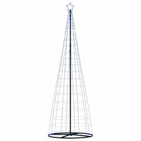 vidaXL Albero di Natale a LED 550 LED Blu 304 cm