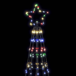 vidaXL Albero di Natale a LED 550 LED Colorato 304 cm