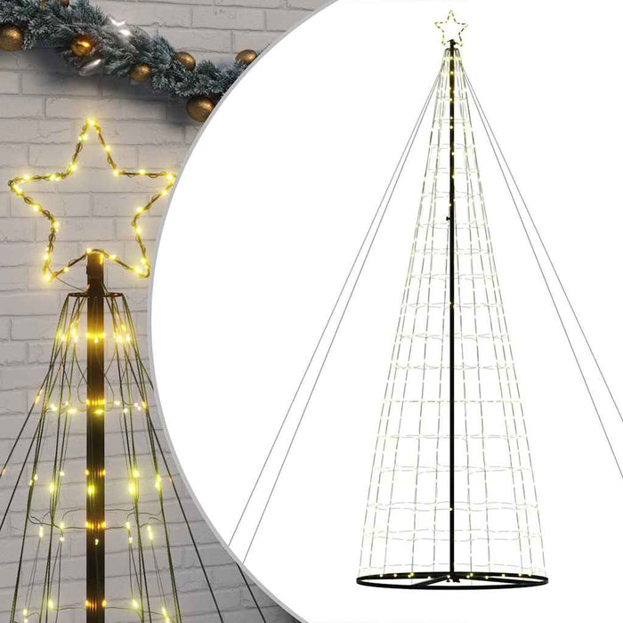 Albero di Natale a LED 1534 LED Bianco Caldo 503 cm 4016456