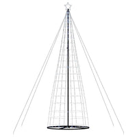 vidaXL Albero di Natale a LED 1534 LED Bianco Freddo 503 cm