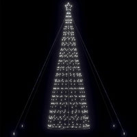 vidaXL Albero di Natale a LED 1534 LED Bianco Freddo 503 cm