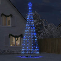 Albero di Natale a LED 1534 LED Blu 503 cm 4016458