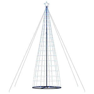 vidaXL Albero di Natale a LED 1534 LED Blu 503 cm