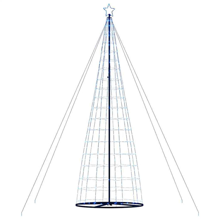 Albero di Natale a LED 1534 LED Blu 503 cm 4016458