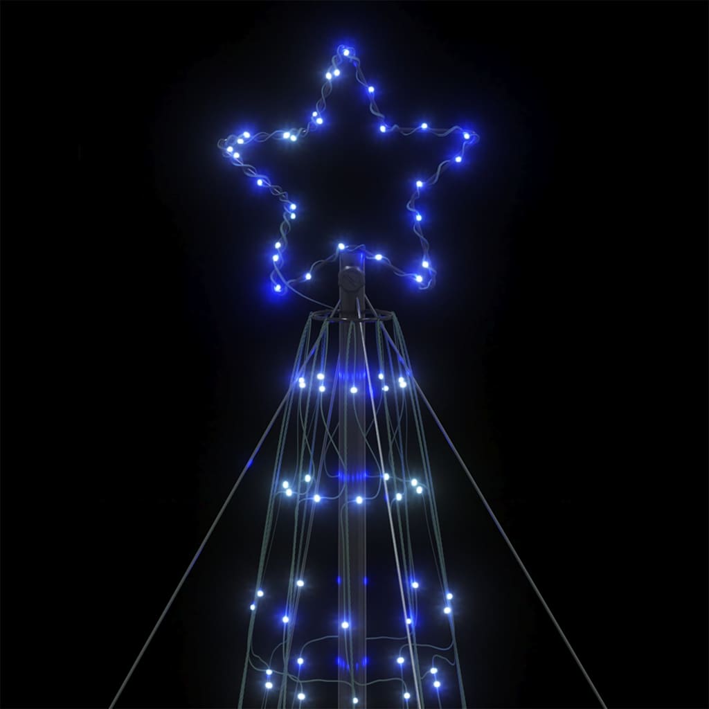 vidaXL Albero di Natale a LED 1534 LED Blu 503 cm