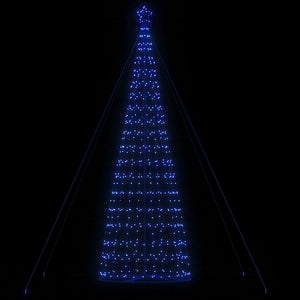 vidaXL Albero di Natale a LED 1534 LED Blu 503 cm