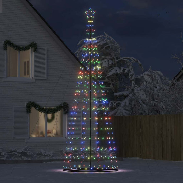 vidaXL Albero di Natale a LED 1534 LED Colorato 503 cm