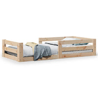 vidaXL Letto senza Materasso 90x190 cm in Legno Massello di Pino