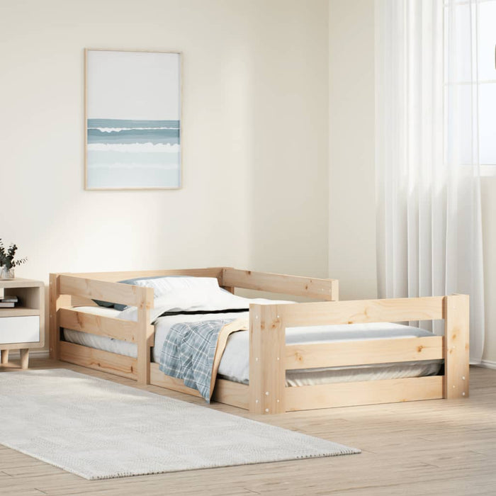 vidaXL Letto senza Materasso 90x190 cm in Legno Massello di Pino