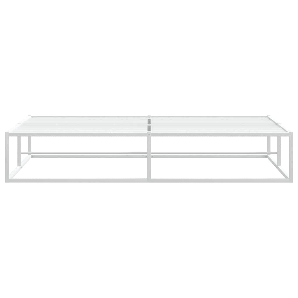 Giroletto senza Materasso Bianco 180x200 cm Metallo