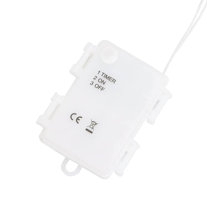 Luci di Natale Silhouette di Renna 2 pz 35 LED Bianco Caldo 4019594