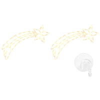 Luci di Natale Stella Cadente Silhouette 2pz 50LED Bianco Caldo 4019596