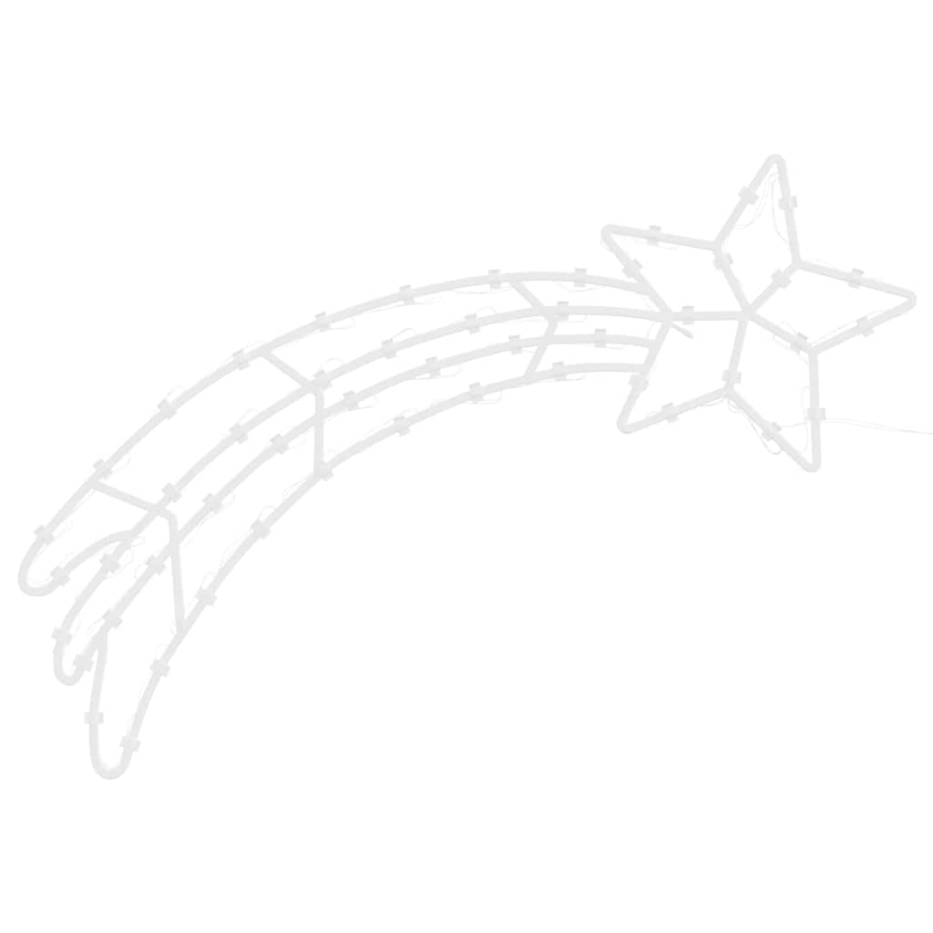 Luci di Natale Stella Cadente Silhouette 2pz 50LED Bianco Caldo 4019596