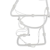 Luci di Natale Babbo Natale 2 pz 35 LED Bianco Caldo 4019598