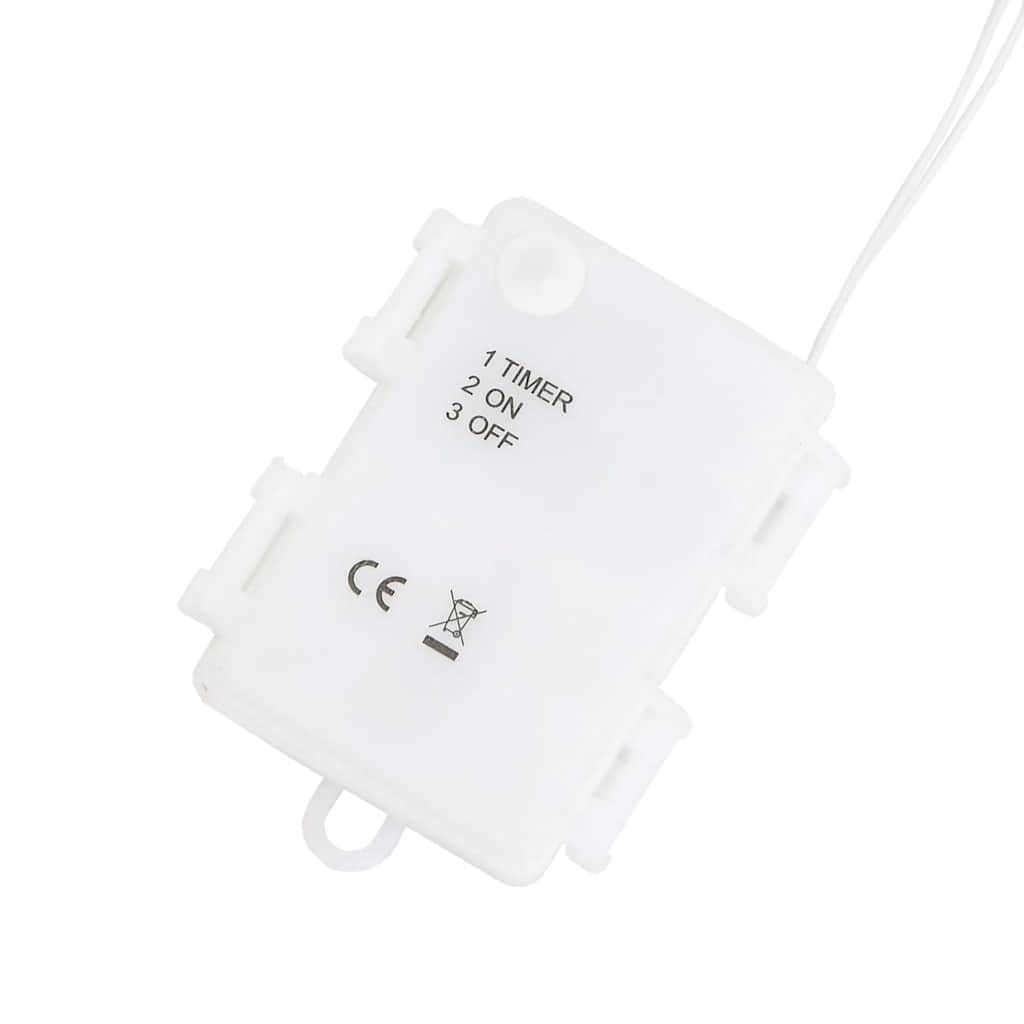 Luci di Natale Pupazzo Neve Silhouette 2 pz 35 LED Bianco Caldo