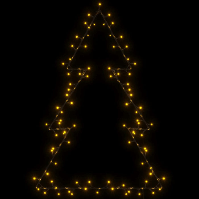 Luci di Natale Albero di Natale Silhouette 115 LED Bianco Caldo 4019603