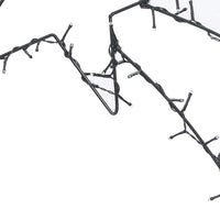 Luci di Natale Stella Cadente Silhouette 80 LED Bianco Caldo 4019606