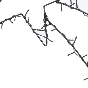 Luci di Natale Stella Cadente Silhouette 80 LED Bianco Caldo 4019606