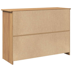Credenza con Cassetti-Buffet-Armadio da cucina Panama 112x40x80cm Legno Massello di Pino