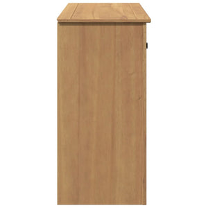 Credenza con Cassetto Panama 93x40x80 cm Legno Massello di Pino 4016386