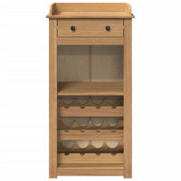 Cantinetta per Vini Panama 57x40x111,5cm Legno Massello di Pino