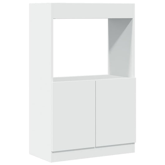 vidaXL Credenza Bianca 63x33x100 cm in Truciolato