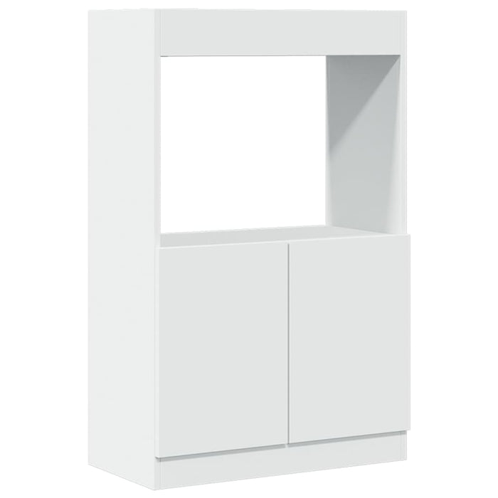 Credenza Bianca 63x33x100 cm in Truciolato 855097