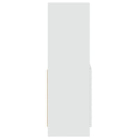 vidaXL Credenza Bianca 63x33x100 cm in Truciolato