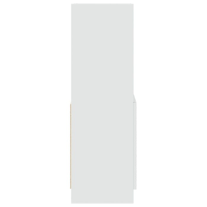 vidaXL Credenza Bianca 63x33x100 cm in Truciolato