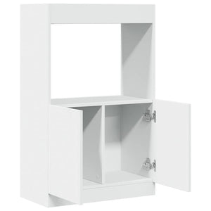 vidaXL Credenza Bianca 63x33x100 cm in Truciolato