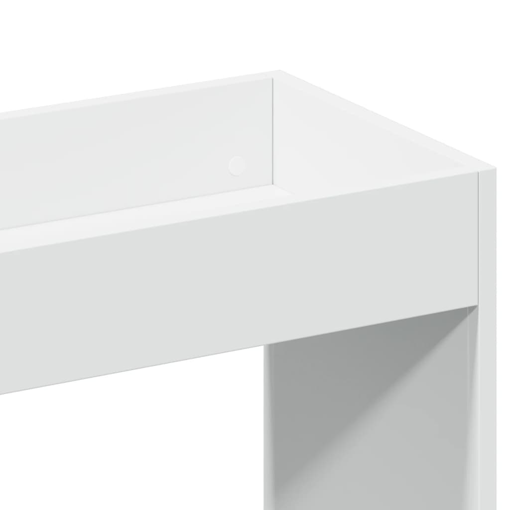 Credenza-Buffet-Armadio da cucina Bianca 63x33x100 cm in Truciolato