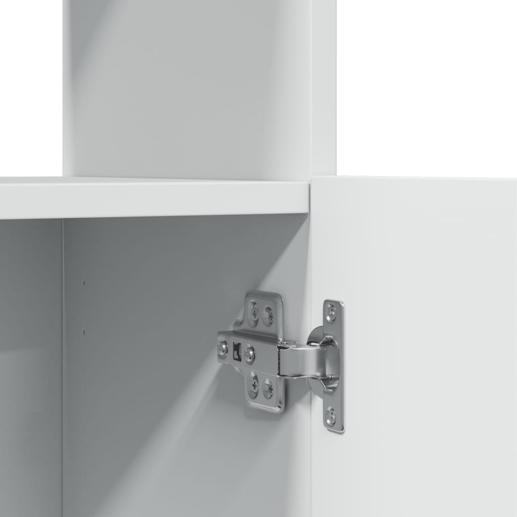 Credenza Bianca 63x33x100 cm in Truciolato 855097