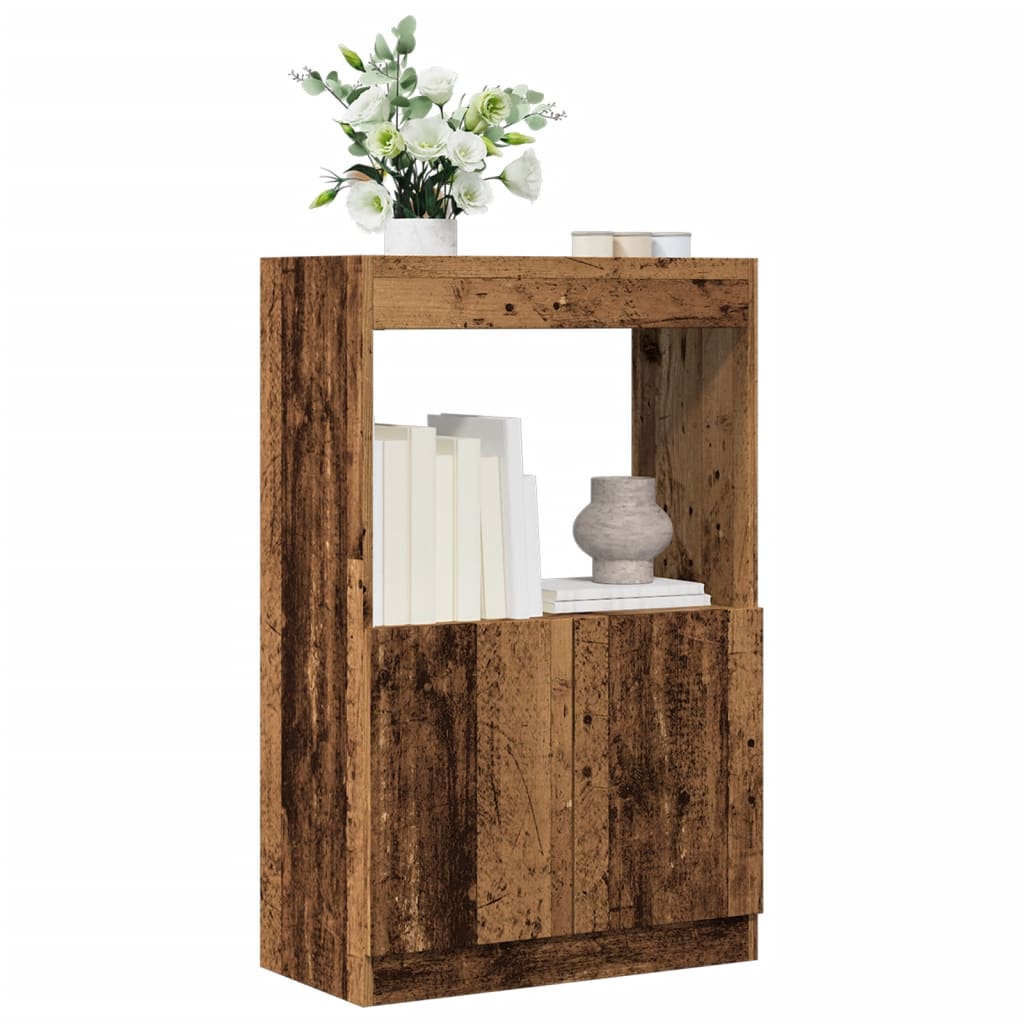 vidaXL Credenza Legno Antico 63x33x100 cm in Truciolato