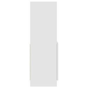 Credenza Bianca 92x33x100 cm in Legno Multistrato 855124