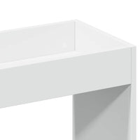 Credenza Bianca 92x33x100 cm in Legno Multistrato 855124